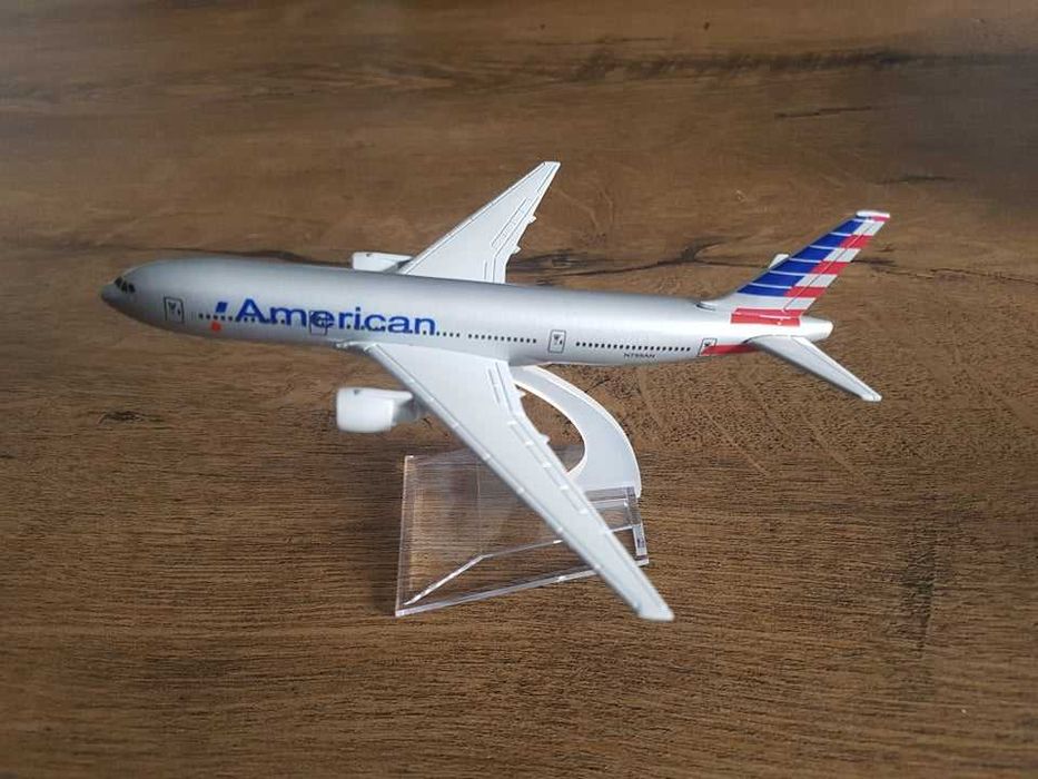 Macheta metalica de avion American | Decoratie | Perfect pt cadou