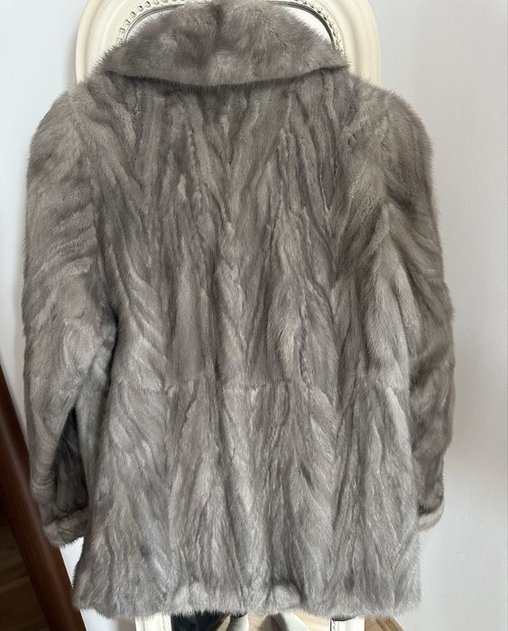 Haina blana naturala vizon