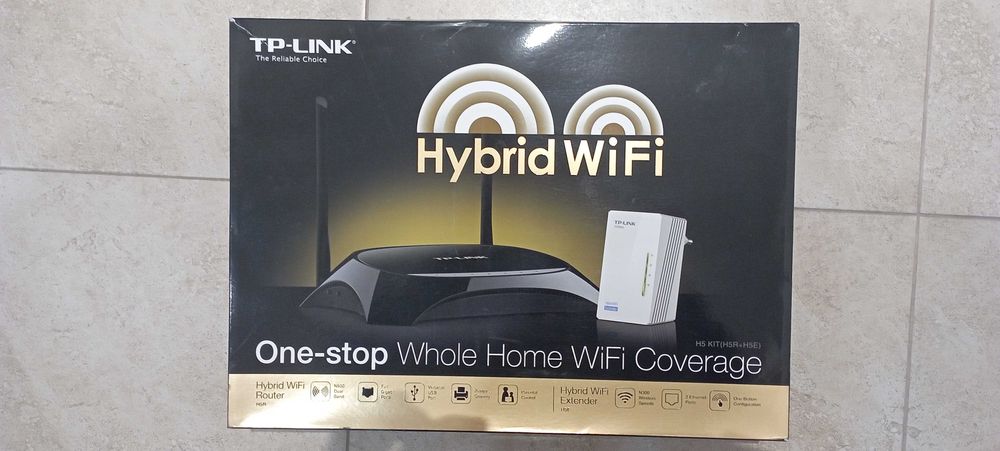 Комплект TP-Link H5-KIT PowerLine Router and Extender (H5R + H5E)