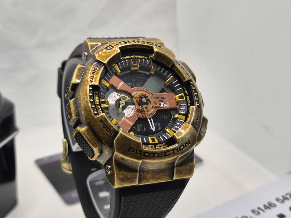 Ceas SPORT Barbatesc Casio g shock gm110 Metal ,BLACK TEXTURED , Barbati NOU,Garantie 2 ani