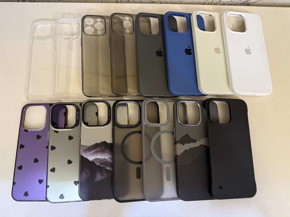 Чехлы на Iphone 14 pro max, есть торг