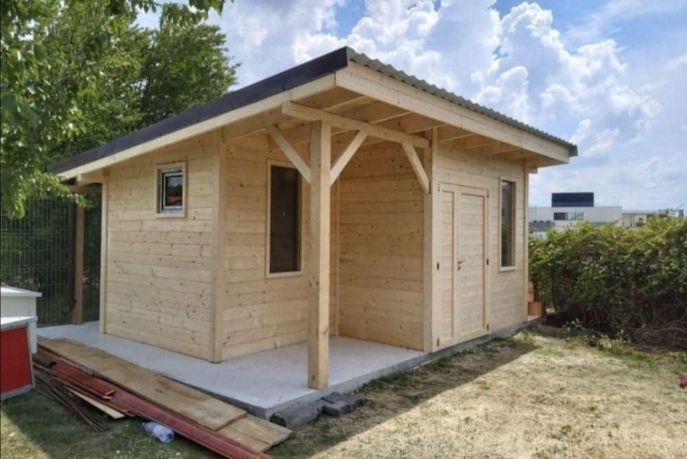 Vindem cabane din lemn 6x3
