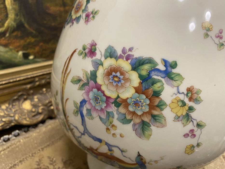 Порцеланова ваза Hutschenreuther Германия 1950 те ръчна украса