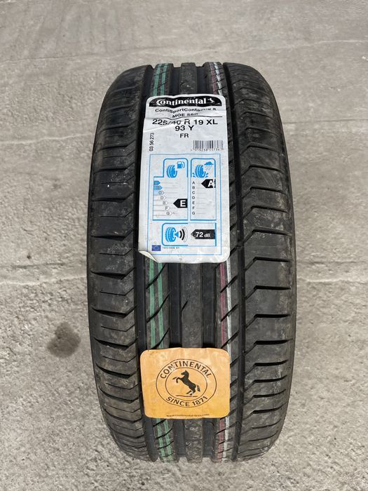 225/40/19 CONTINENTAL 1бр. Нова Гума