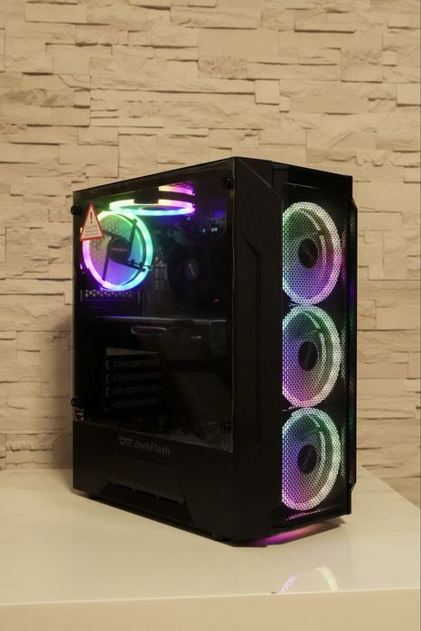 | NOU | PC Gaming AMD Ryzen 5 2600, 8GB RAM, SSD, Radeon RX 580 Sapphire, Windows 11 Pro,