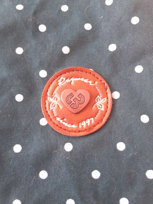 Дамско зимно яке Ragwear в тъмно-зелен цвят на точки, ново.