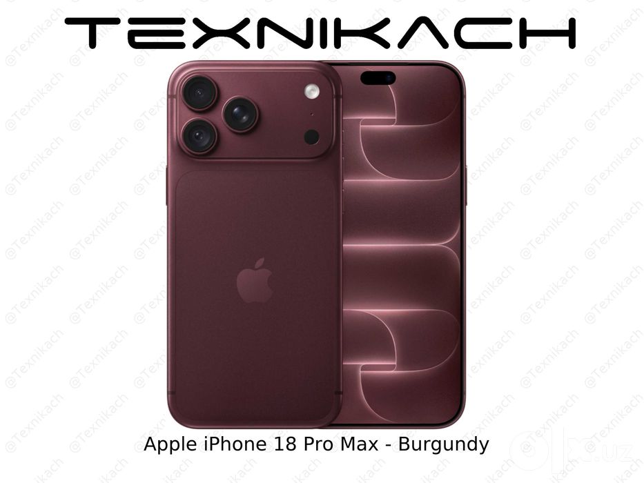Apple iPhone 18 Pro Max (Sim + eSim) • Доставка