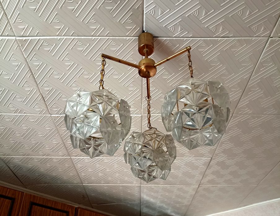 Продам люстра, хрусталь, СССР, Советская, винтаж, для дома