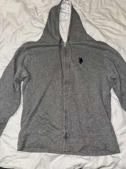 U.S. Polo Assn. суичър с цип