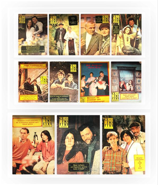 Almanah și reviste CINEMA anii 70-80
