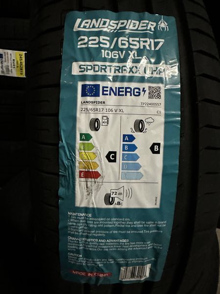 Нови летни гуми LANDSPIDER UHP 225/65R17 106V XL 2256517