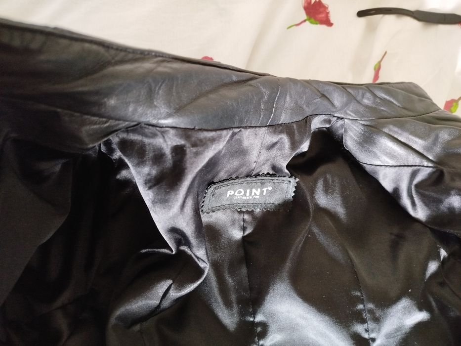 Кожаная косуха куртка