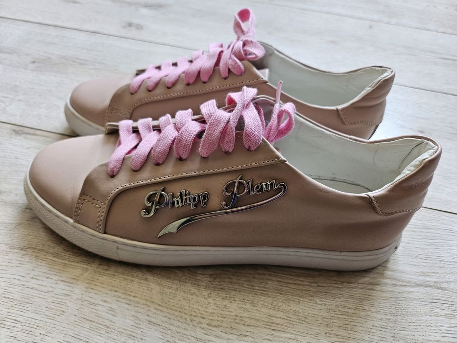 Кеды кожаные Philipp Plein