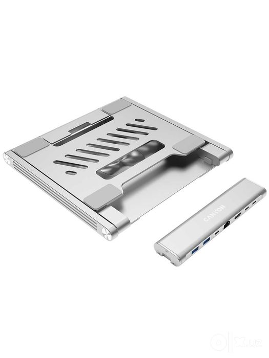 Подставка для ноутбука Canyon, с USB хабом