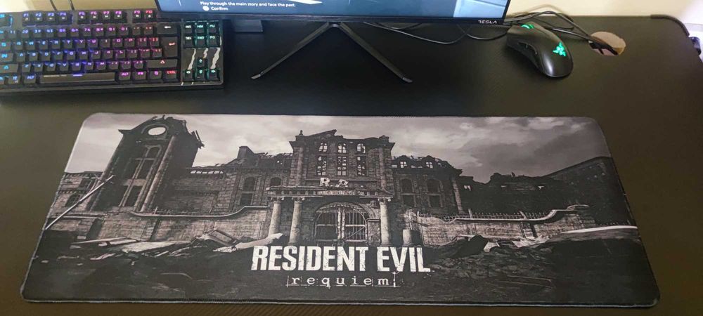 Resident Evil Requiem Mousepad R.P.D Racoon City Police Department Destroyed
