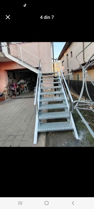 Confectionam scări metalice orice dimensiune livram în toată tara deta