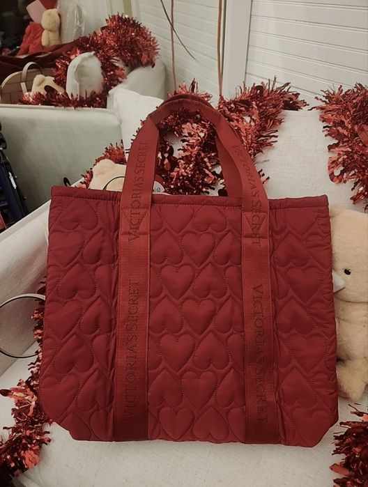 Victoria's Secret Puffer Tote Bag