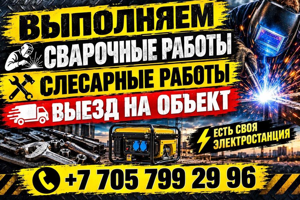 Сварачные, слесарные услуги.