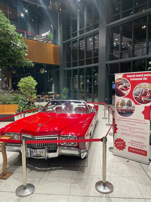 Mașină de epocă/Cadillac/Nuntă/Evenimente/Limuzină/Mașină decapotabilă