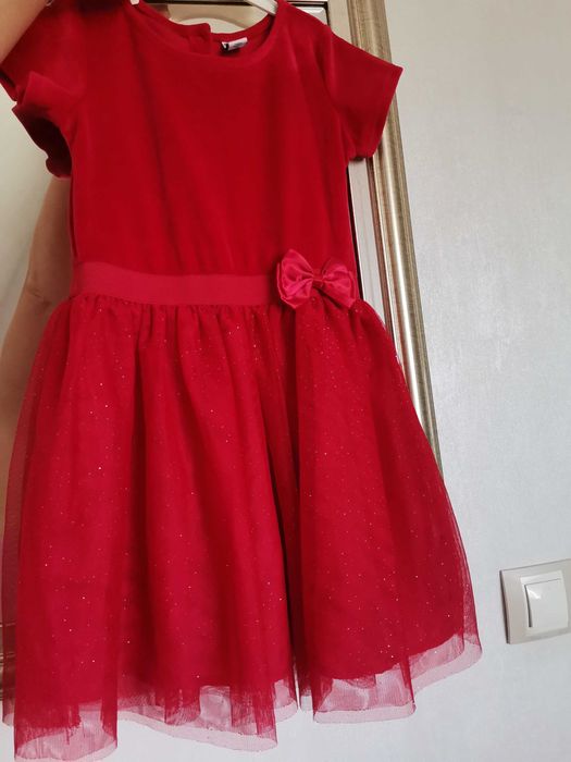 Детска коледна рокля