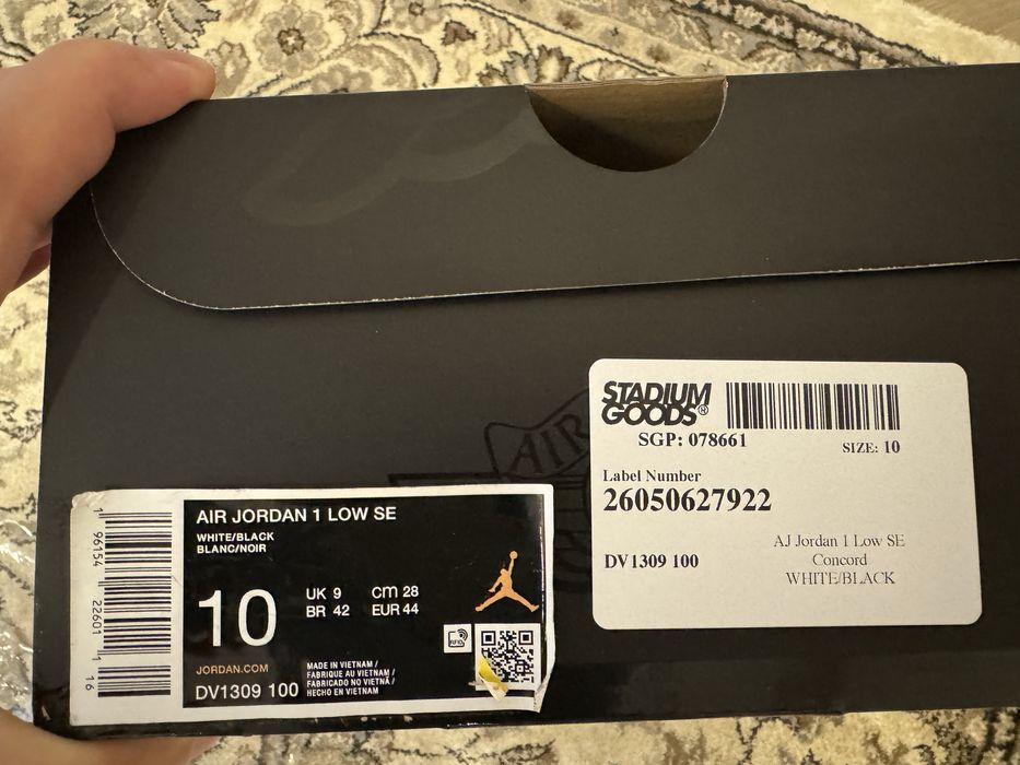 Продам air jordan low concord