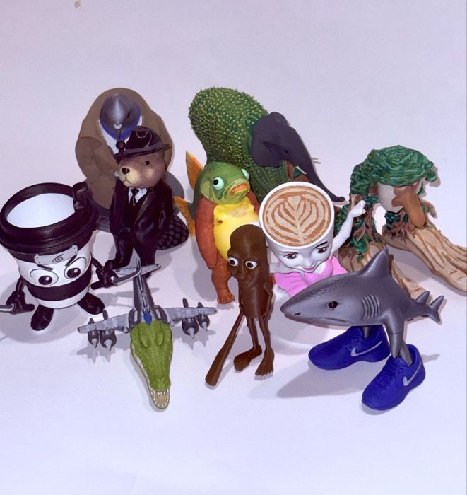 Tralalelo Tralala Ballerina Cappuccina фигури в различни размери