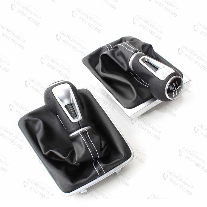 Nuca piele Passat B6,CC,3C,B7 cu 5 sau 6 viteze cu manson schimbator