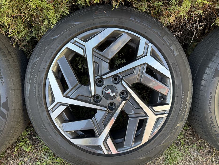 Оригинални джанти Hyundai N Line 18’, неразличими от нови.