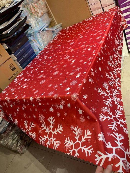 Dasturxon yangi yil uchun ajoyib sovg’a.Скатерть новогодная