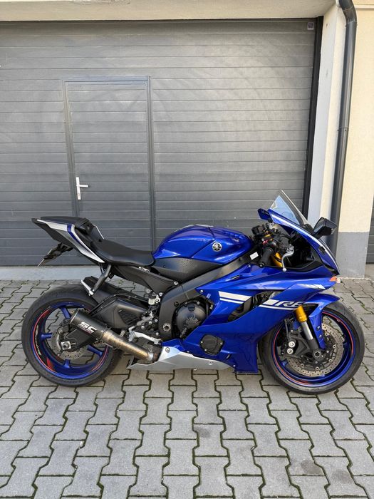 YAMAHA R6 2017 motocicleta
