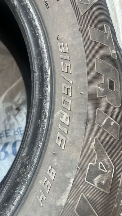 Продам зимние шины 215/60/16