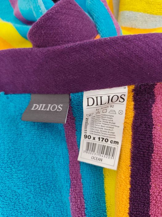 Хавлия за плаж DILIOS  100% памук 90/170 см.