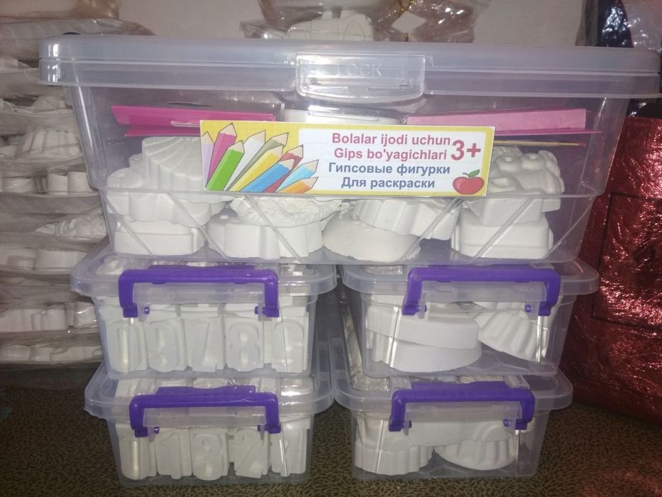 Гипсовые расскраски для детского творчества