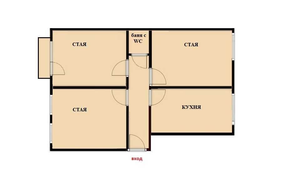Дава се под наем Тристаен апартамент в София, Център - 80 кв.м за 700 € - Снимка #11