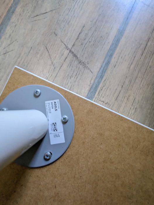 Бюро/маса IKEA - плот LAGKAPTEN и крака ADILS (120x60 см)