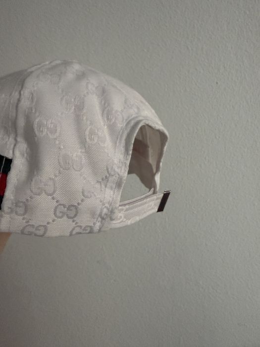 Sapca gucci alba simpla