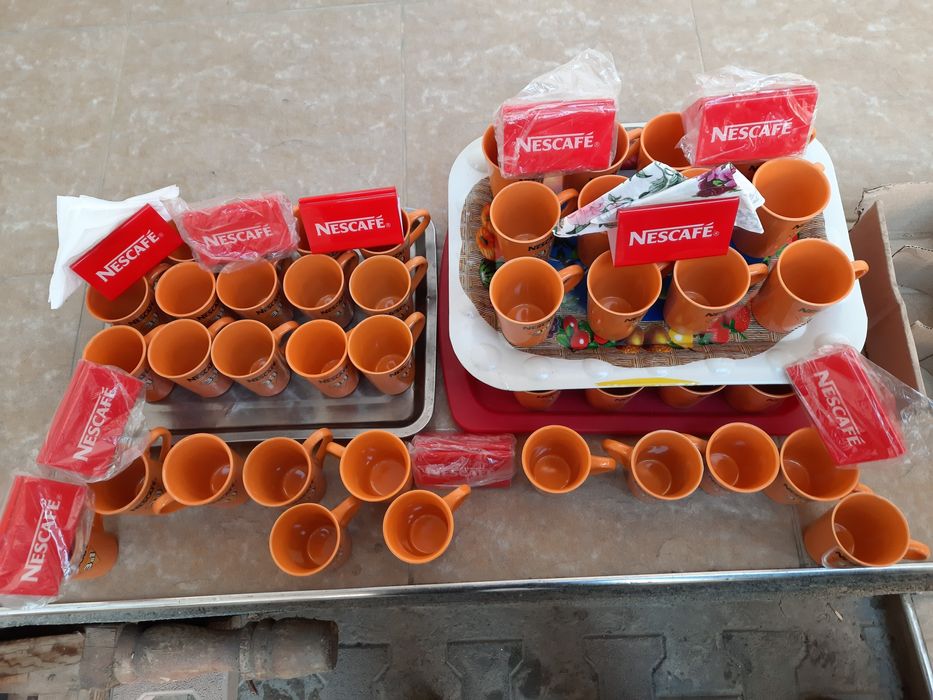 Бакал для кофе! И ест салфетница!