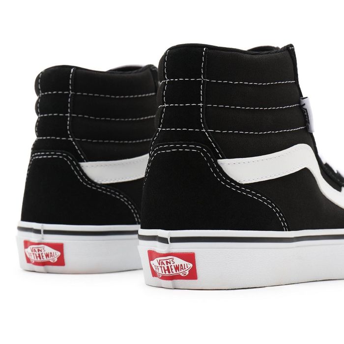 Оригинал Кроссовки Vans Sk8 hi черного цвета на заказ