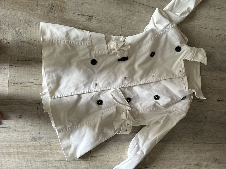 Sacou Zara culoare albă