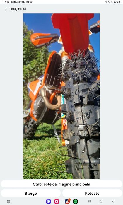 KTM 350 EXC-F Primul proprietar, stare excelenta