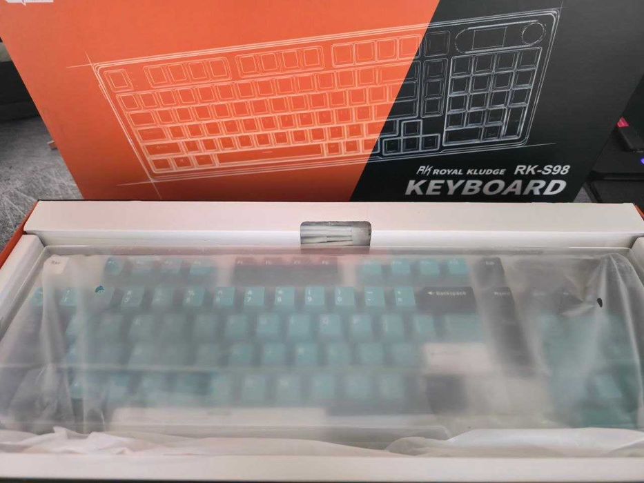 Tastatura Mecanica Royal Kludge RK S98 Wireless Ecran TFT Knob