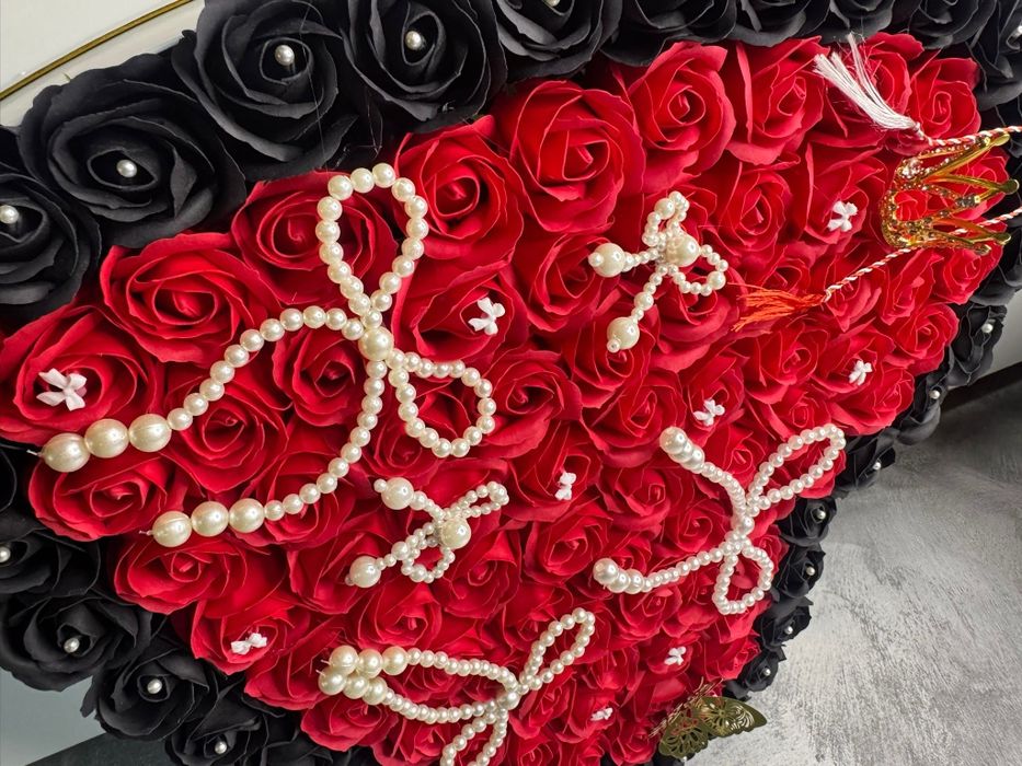 Aranjament trandafiri de sapun