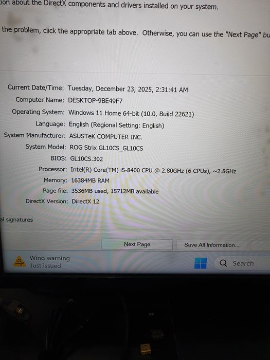 Unitate PC Gaming, Asus ROG,Cpu i5,Ram 16gb, SSD +hdd, Nvidia