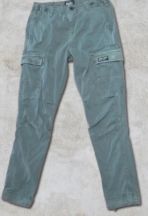 Pantaloni cargo verzi Superdry XS