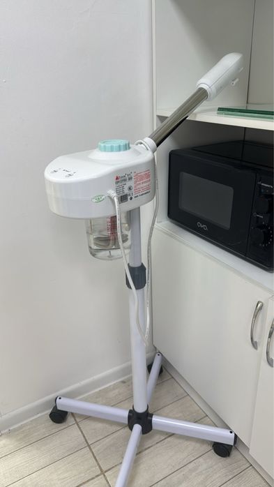 Для чистки лица пар