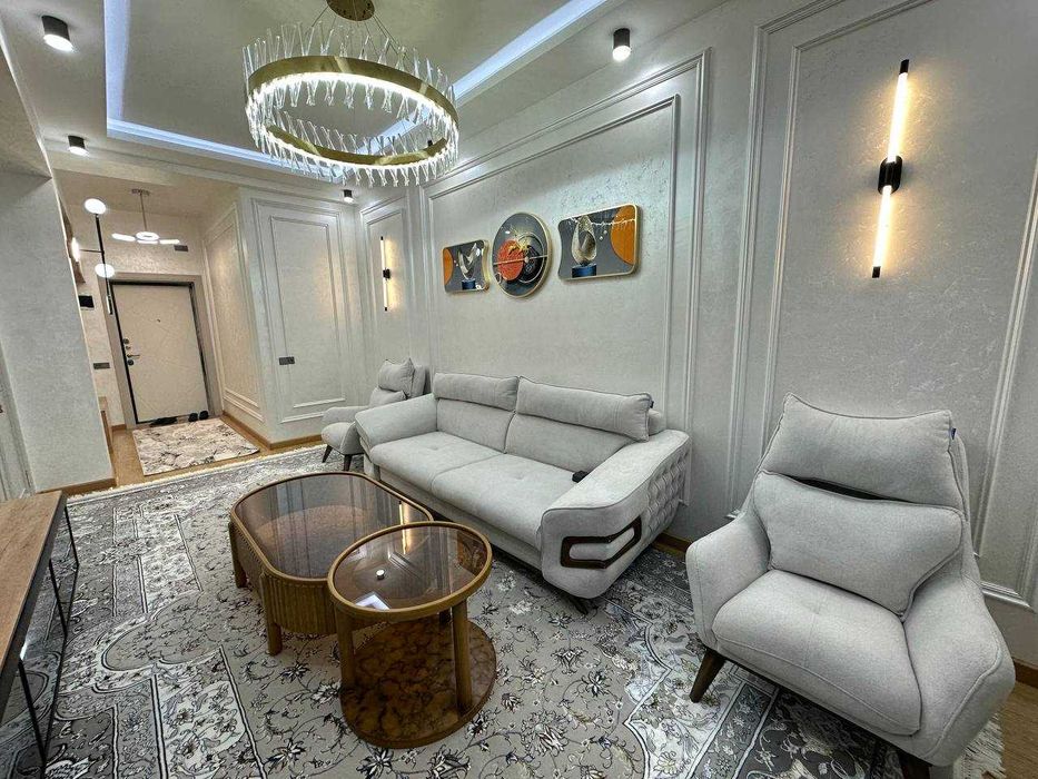 3х комнатная квартира на 2 этаже 55кв/м, в Самарканде