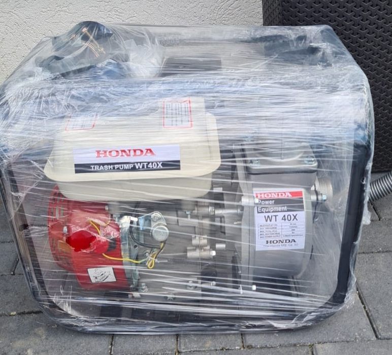 Motopompa apa murdara Honda WT 40X noua. 6,5 HP, benzina, 3toli