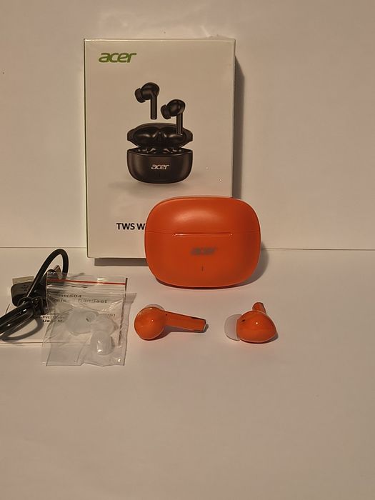 Căști Bluetooth True Wireless Acer Portocalii