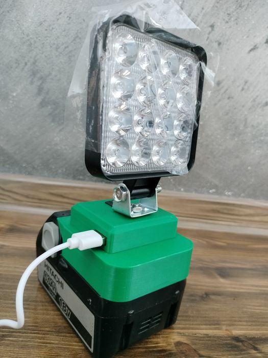 Lampa/lanterna pentru acumulatori Hitachi/hikoki