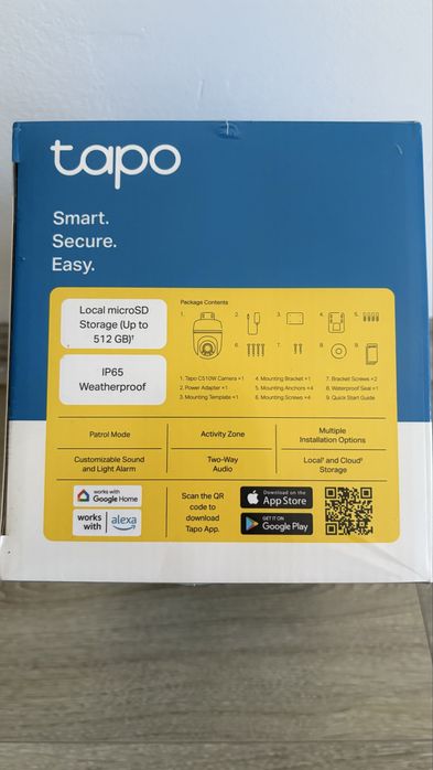Camera de supraveghere Smart TP-Link Tapo C510W